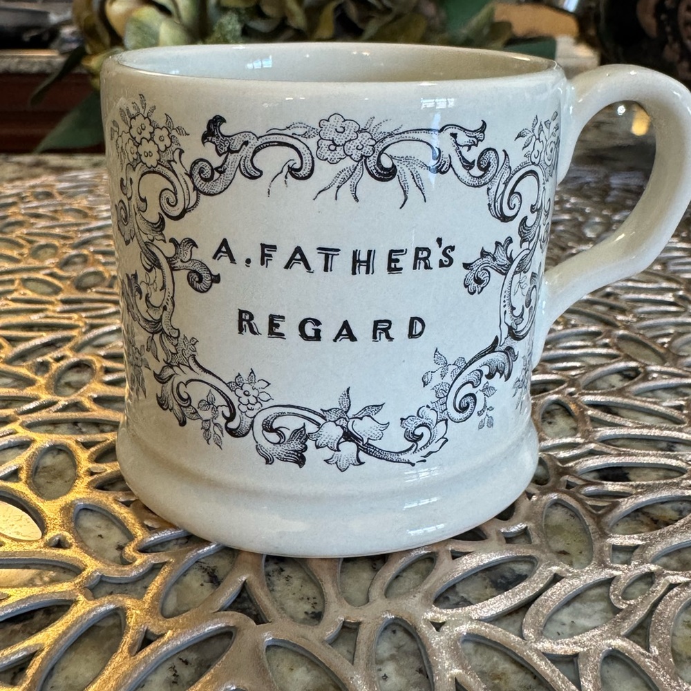 Mottahedeh Collectors Child Mug |               “A Father's Regard”
